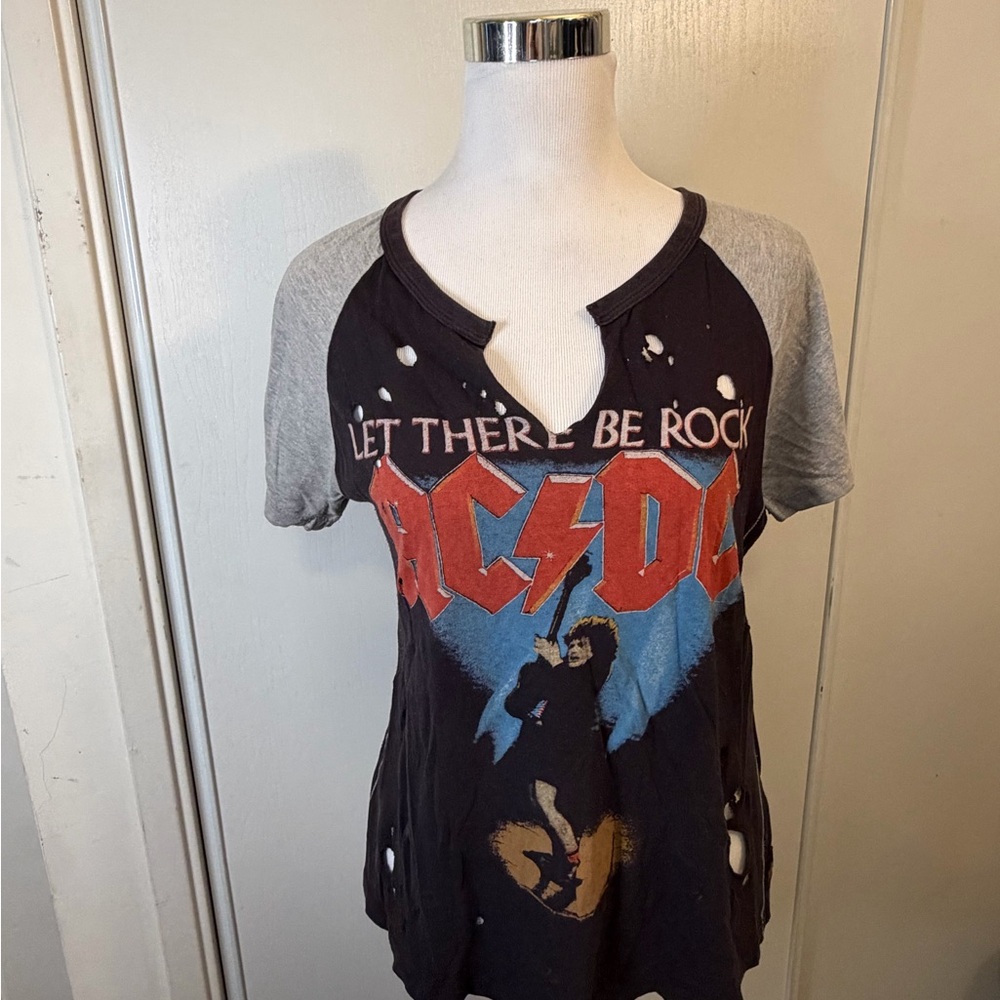 AC/DC Trunk LTD Distressed 100% Cotton Tee